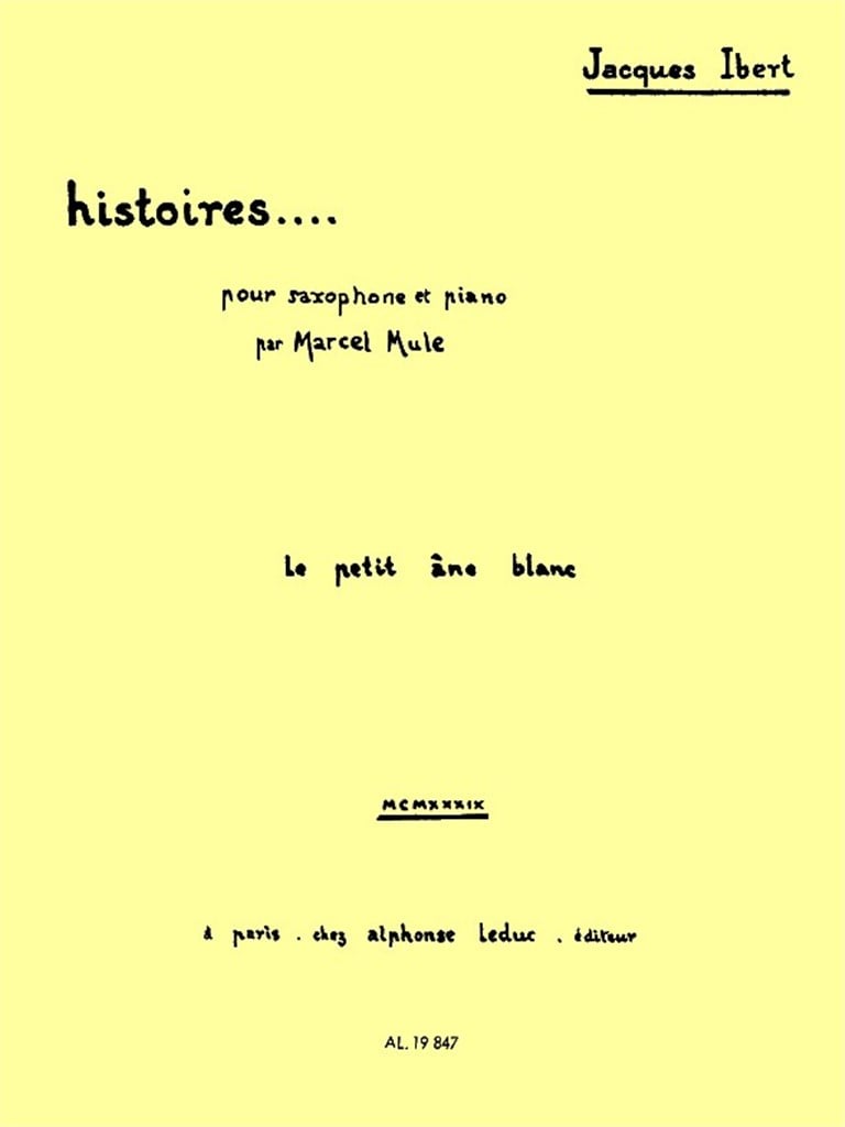Le Petit Ane blanc